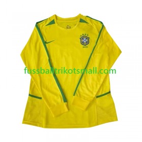 Fußballtrikots Brasilien Retro 2002 Langarm Heimtrikotsatz kaufen